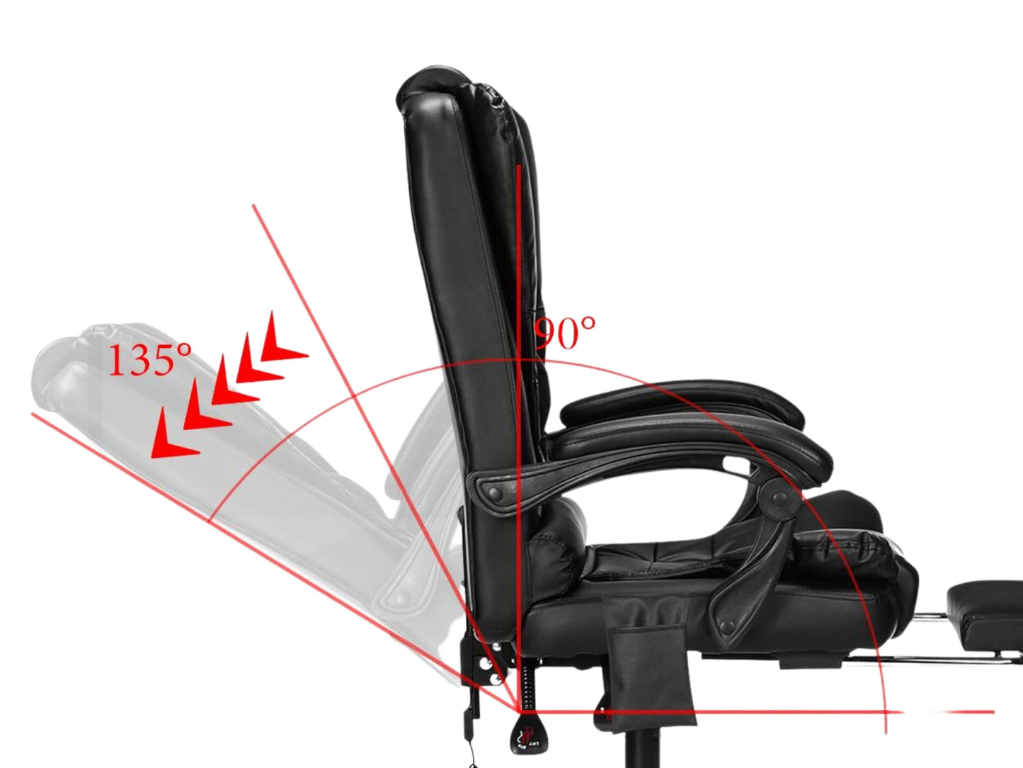 Silla de oficina con masaje